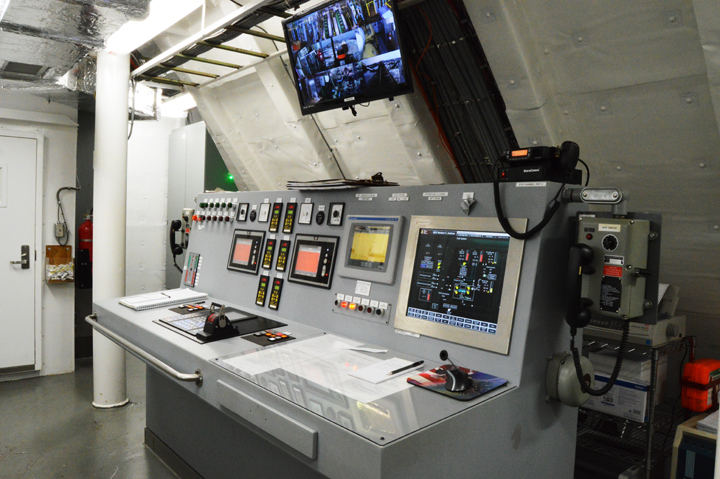 Engine control room