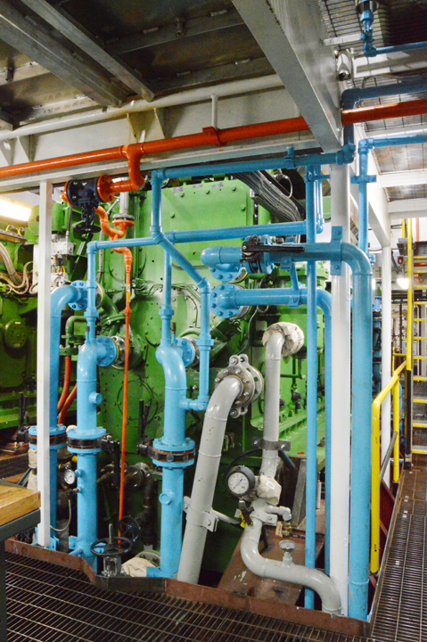 Engine deck