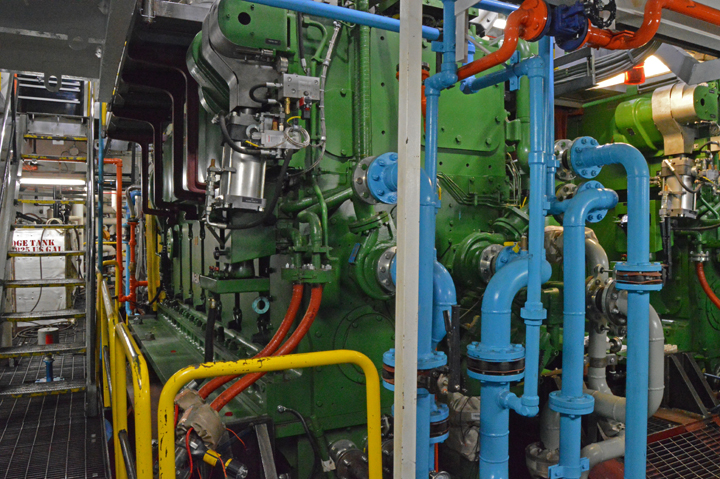 Engine deck
