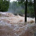 Spring run-off in Gooseberry River