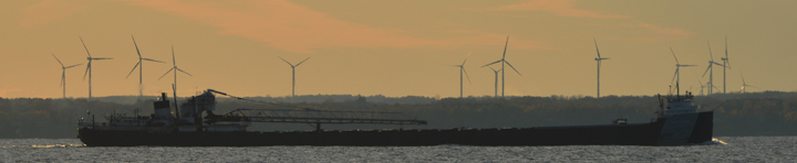 Philip R. Clarke on Lake Huron