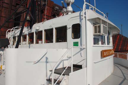 Kaye Barker pilothouse