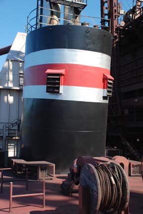 ASC colors on smokestack