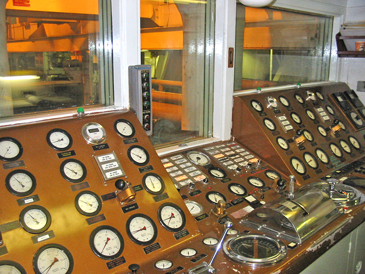 Engineer's control room
