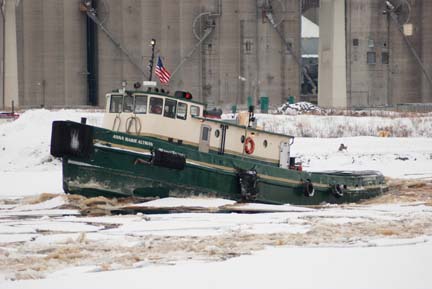 Anna Marie Altman breaking ice