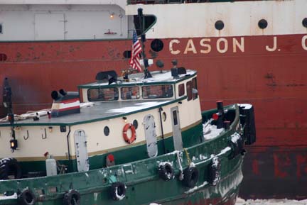 tug Altman assisting Callaway