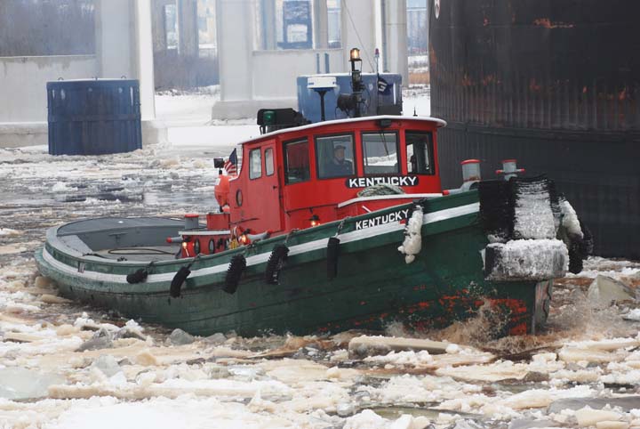 St. Clair and tug Kentucky