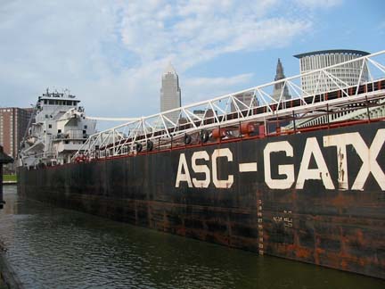 American Republic in Cuyahoga River