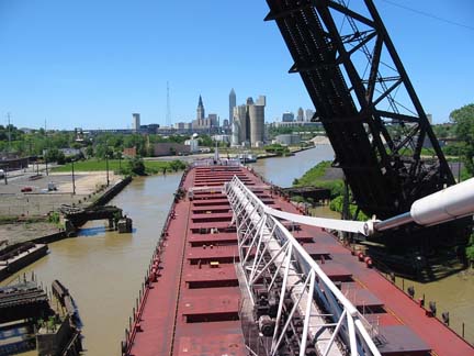 American Republic in Cuyahoga River