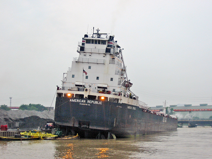American Republic stern tube repair