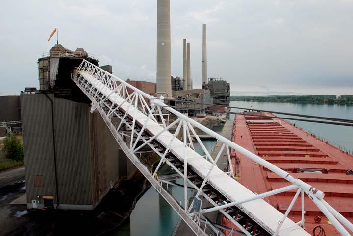 Indiana Harbor unloading at Recor