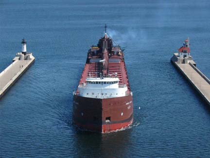 Jackson arriving at Duluth