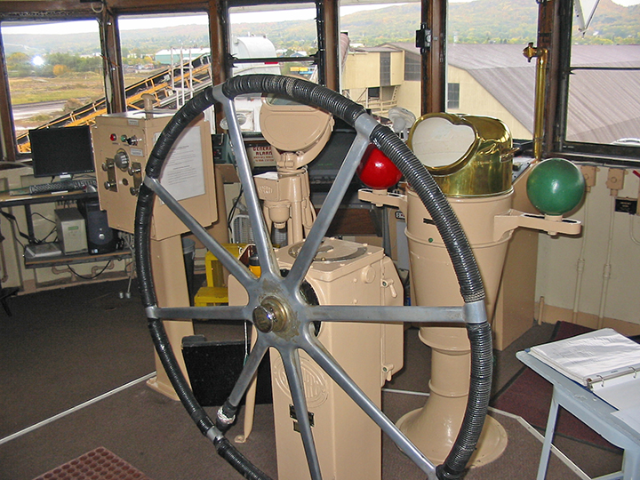 Ship's wheel: Manistee