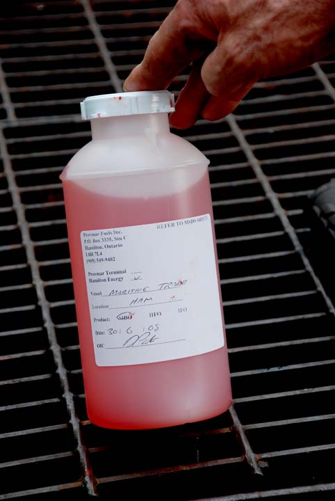 Fuel sample