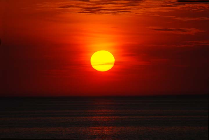 Sunset over Lake Ontario