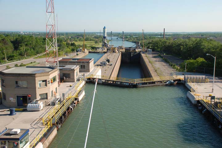 Approaching Lock 6