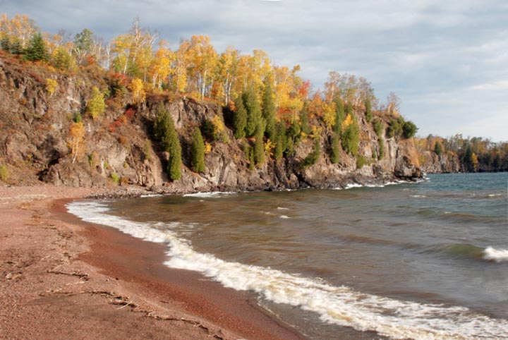 Lake Superior shoreline