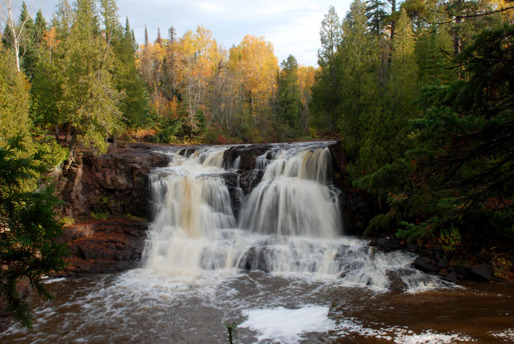 Upper Falls, Gooseberry River