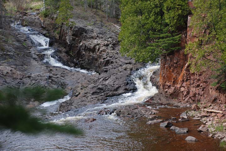 Split Rock River: Orange Falls