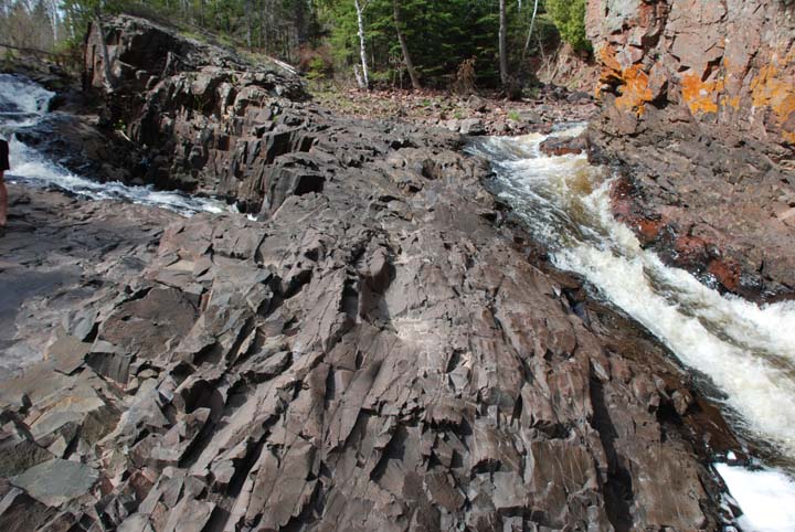 Split Rock River: Orange Falls