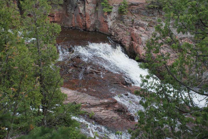 Split Rock River: Split Rock Falls