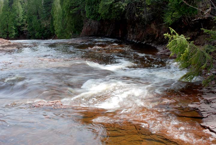 Split Rock River: Two Step Falls