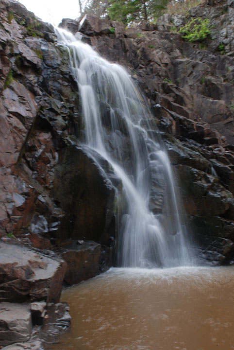 Split Rock River: West Split Rock Falls