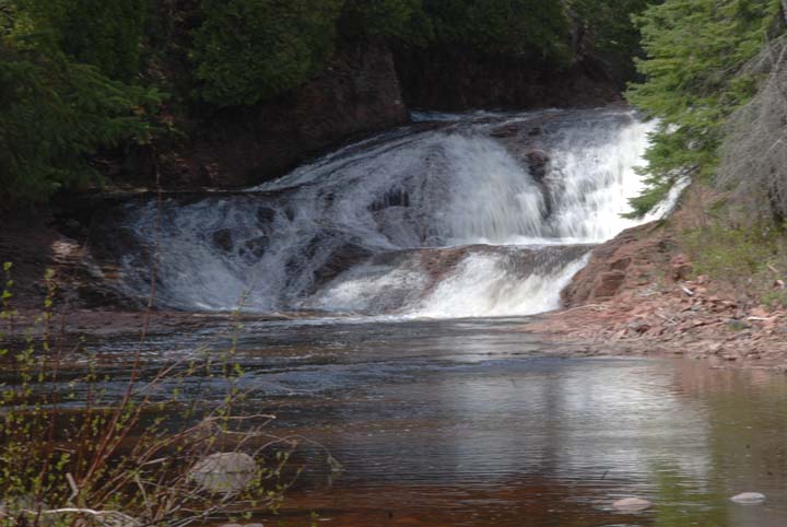 Split Rock River: White Falls