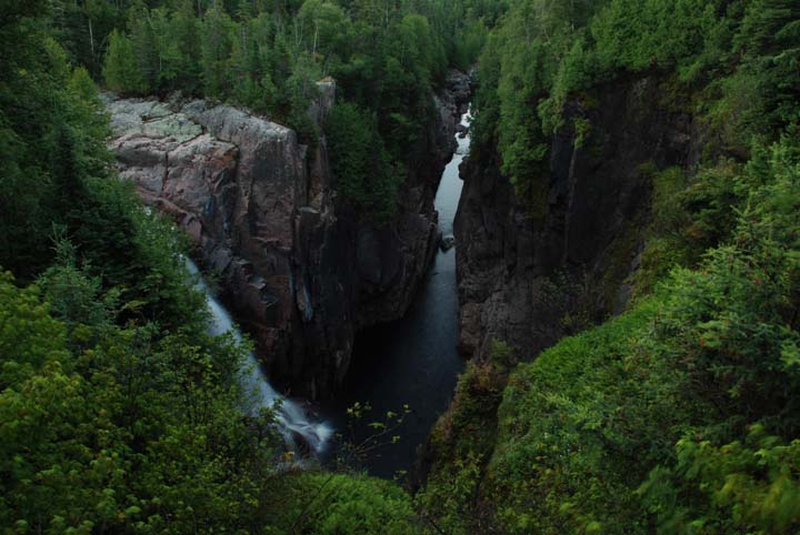 Aguabason Gorge, Lake Superior