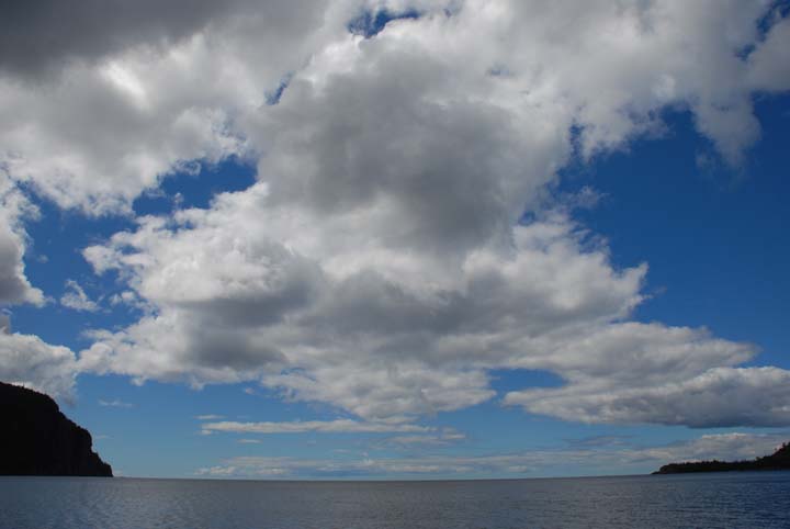 Clouds over Lake Superior