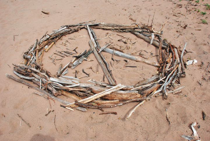 Beach at Iron River
