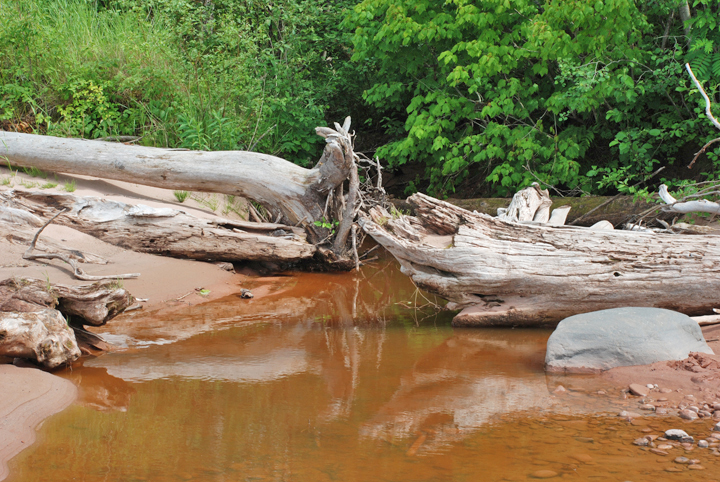 Beach at Iron River
