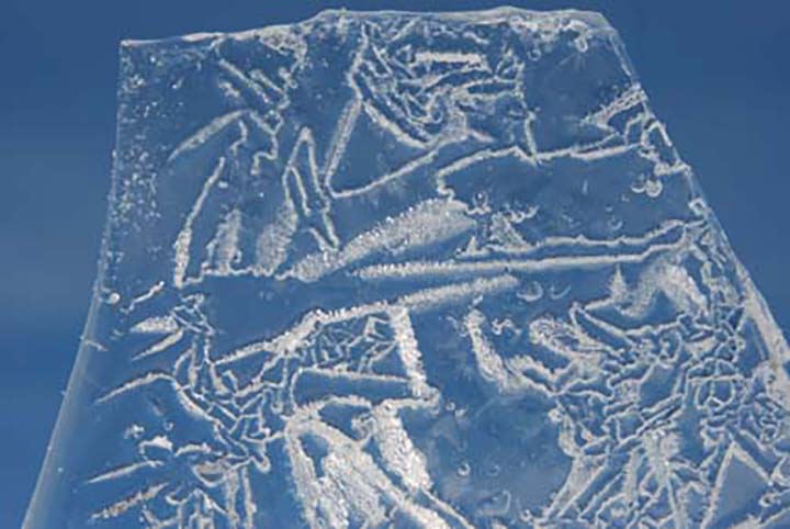 plate ice sheet