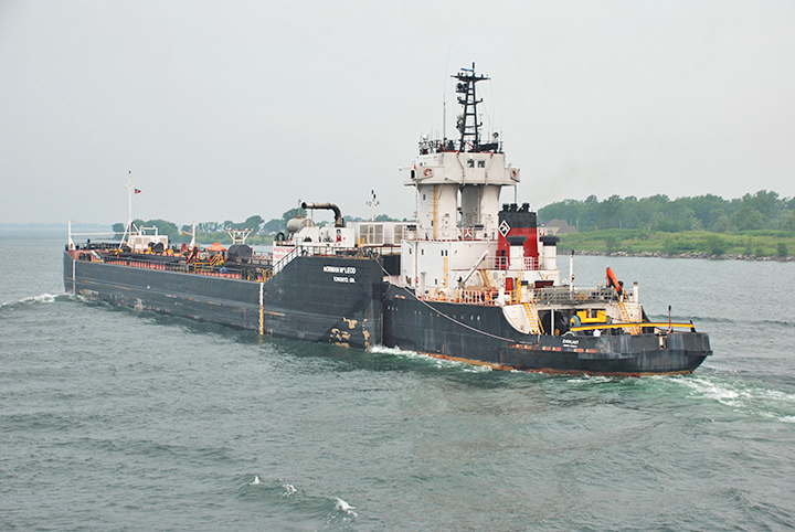 tug Everlast and barge Norman McLeod