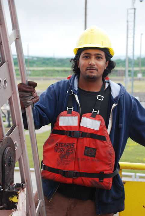 Deckhand Hamzah Mohsin