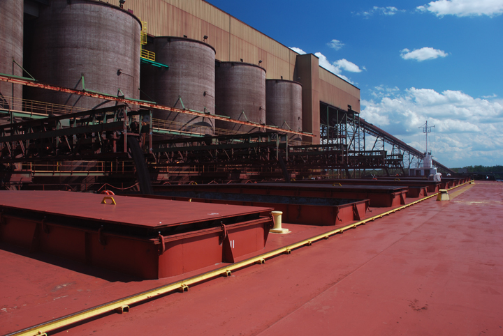 Main deck of Indiana Harbor