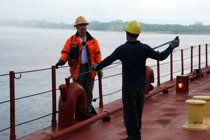 Sounding ballast tanks