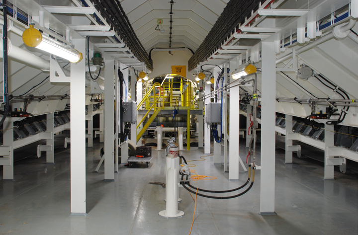 unloading tunnel