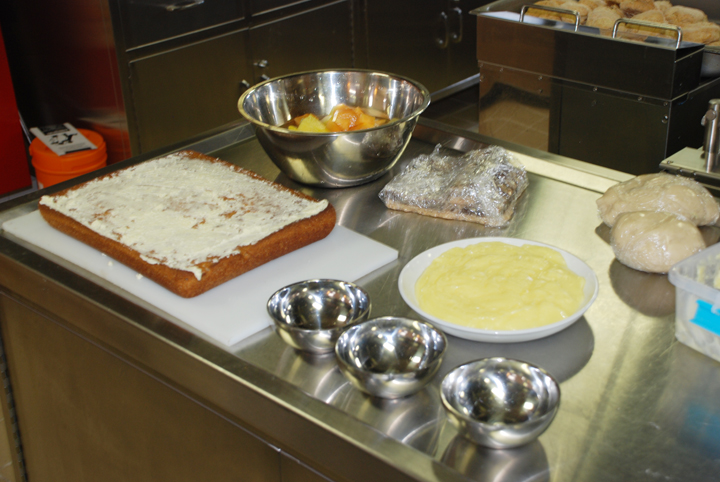 galley area Baie St. Paul