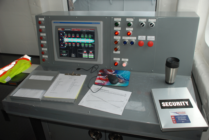 control booth