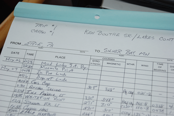 Ship's log