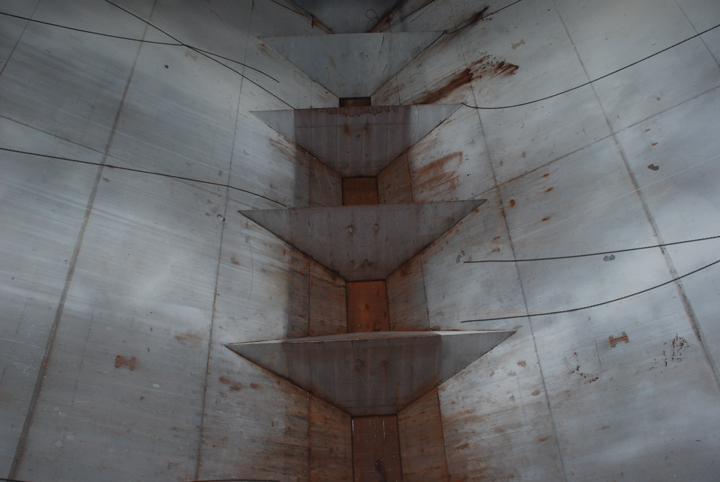 Empty cargo hold