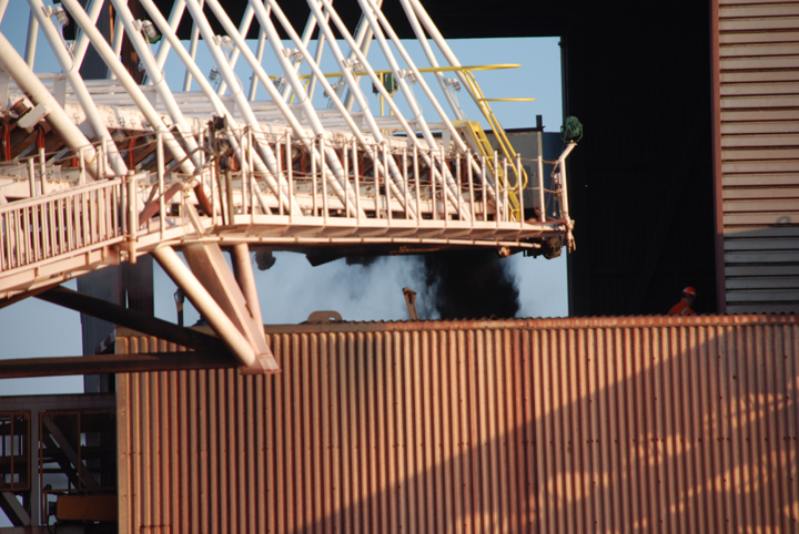 Unloading