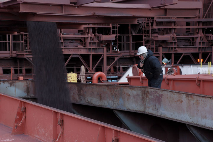 Loading the ship