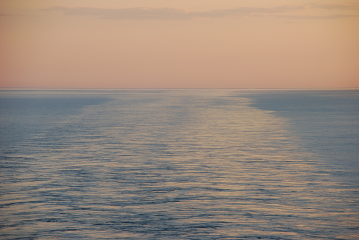 sunset horizon