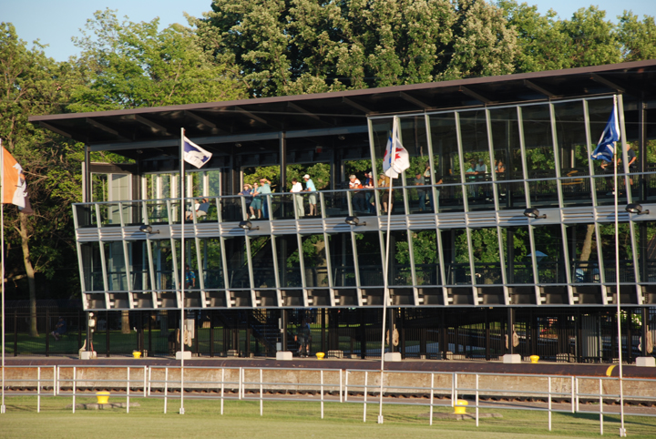 Viewing platform at the Soo