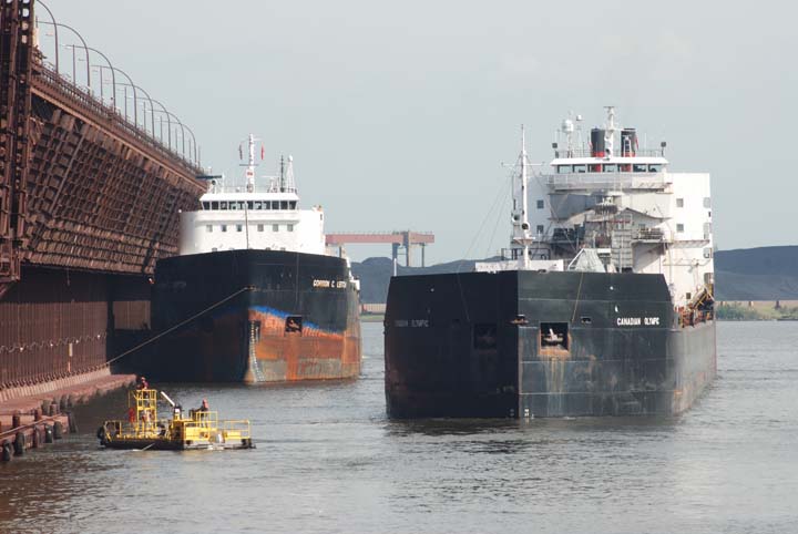 Canadian Olympic departsCN Ore Dock