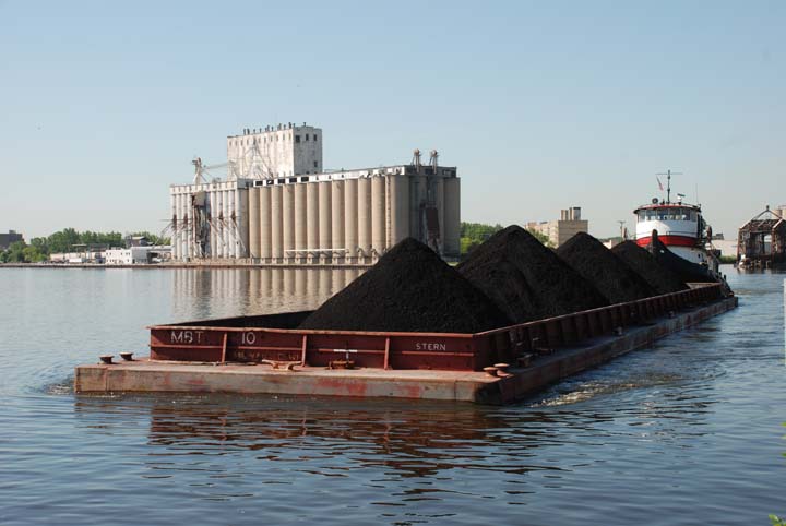 tug Leona B with barge