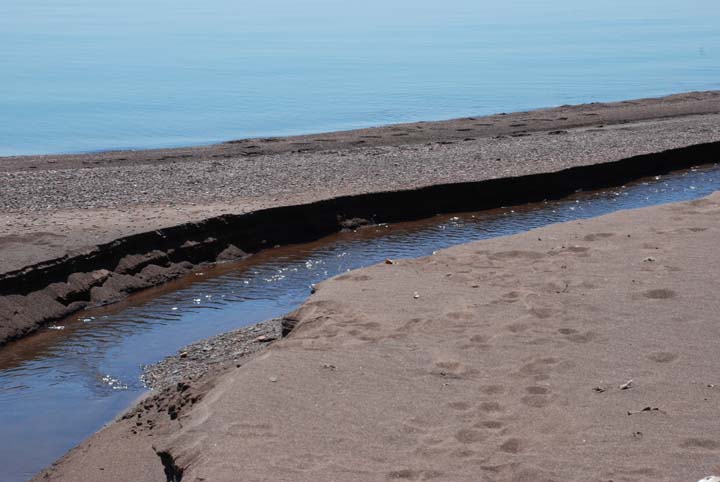 Creek mouth