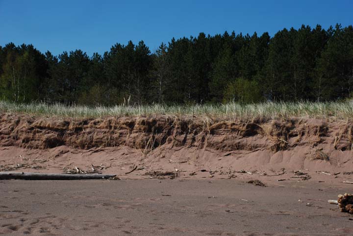 beach at Wisconsin Point